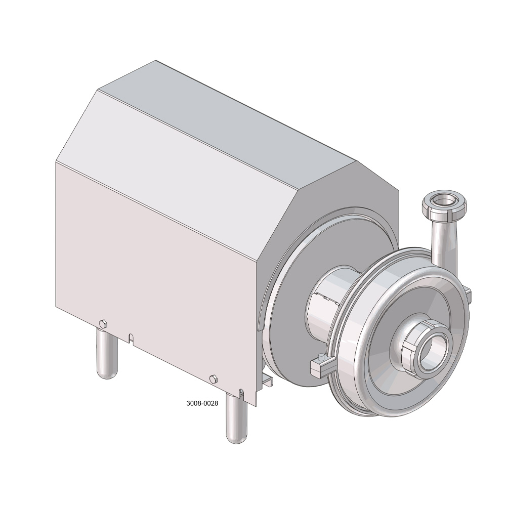 Bomba Centrífuga Sanitária Alfa Laval SolidC - Imagem 2