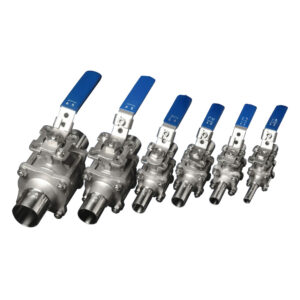 Válvulas Esfera Sanitárias Tripartidas – Cavidade Preenchida (OD)